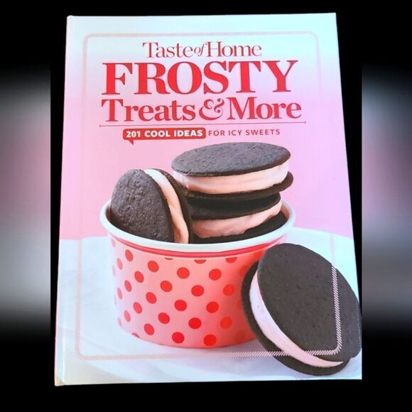 TASTE OF HOME Cookbook‎ "Frosty Treats and More" 208 Pages Hardbound - Picture 1 of 9